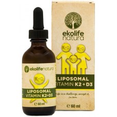 Liposominis vitaminas K2 + D3. Maisto papildas (60ml.)